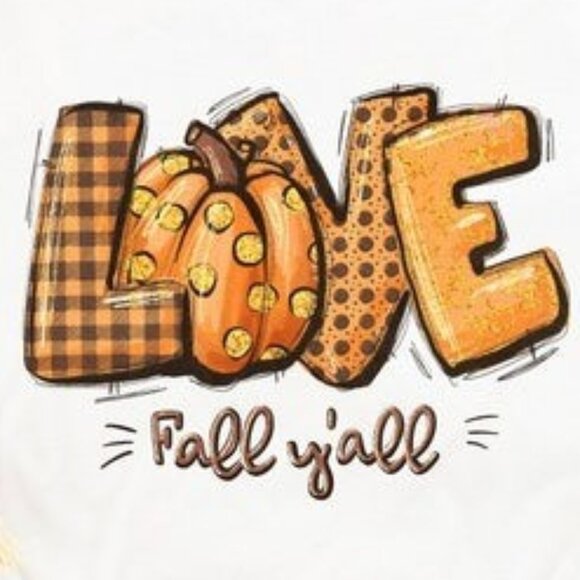 Love Fall Y'All Shirt, Leopard Print Fall Shirt - Picture 2 of 4